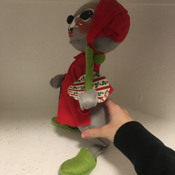 Vintage Annalee Mobilitee 12" Nightshirt Mouse - Picture 2 of 3